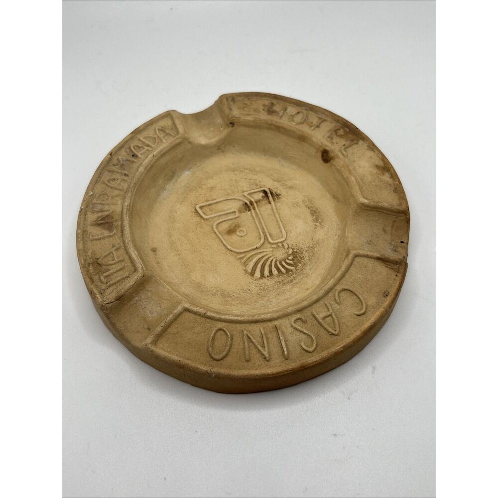 Hotel Casino Ita Enramada Paraguay Ashtray Tobacco Souvenir - Picture 3 of 5